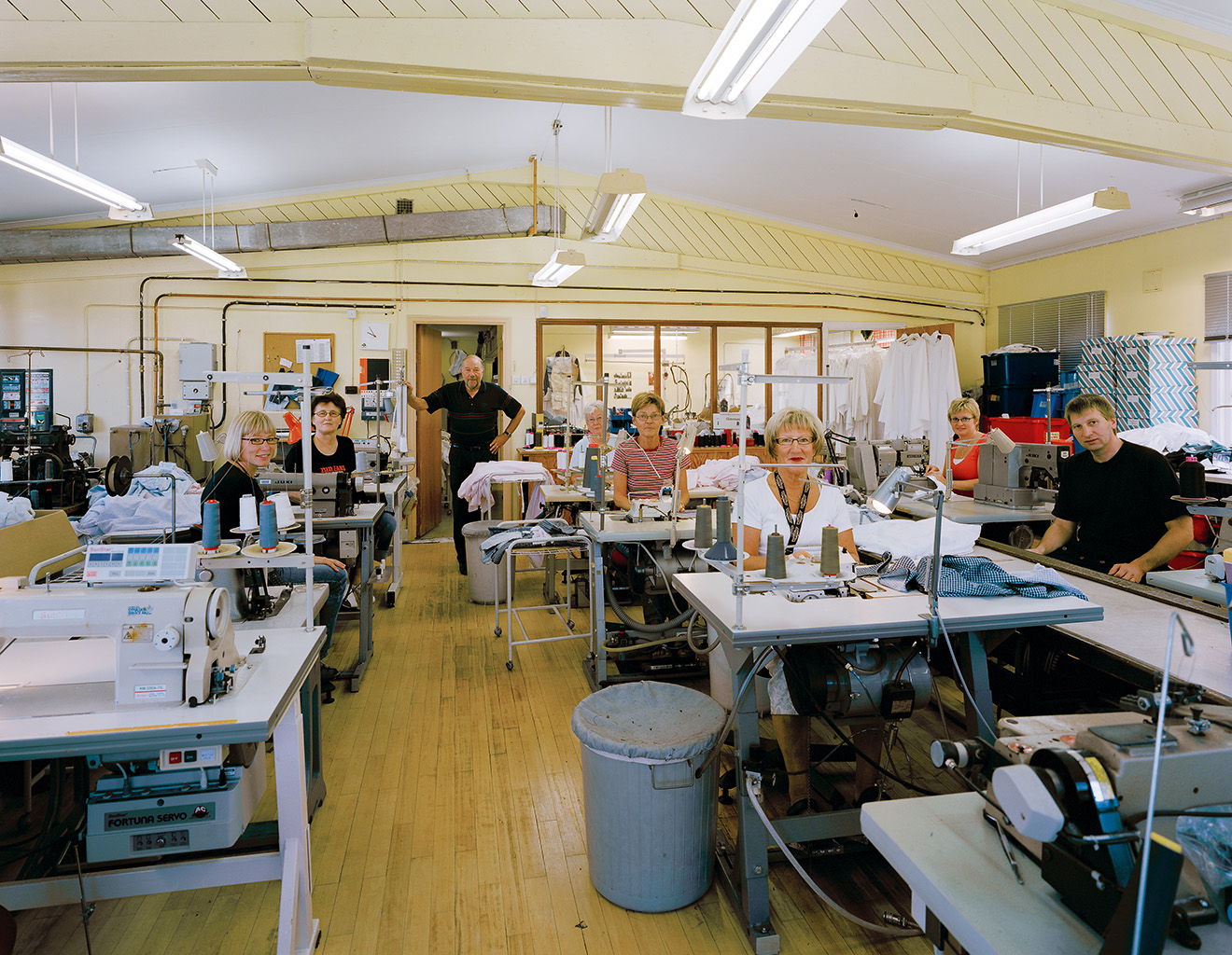 The Kihlén clothing workshop, Hökerum, 19 September 2006